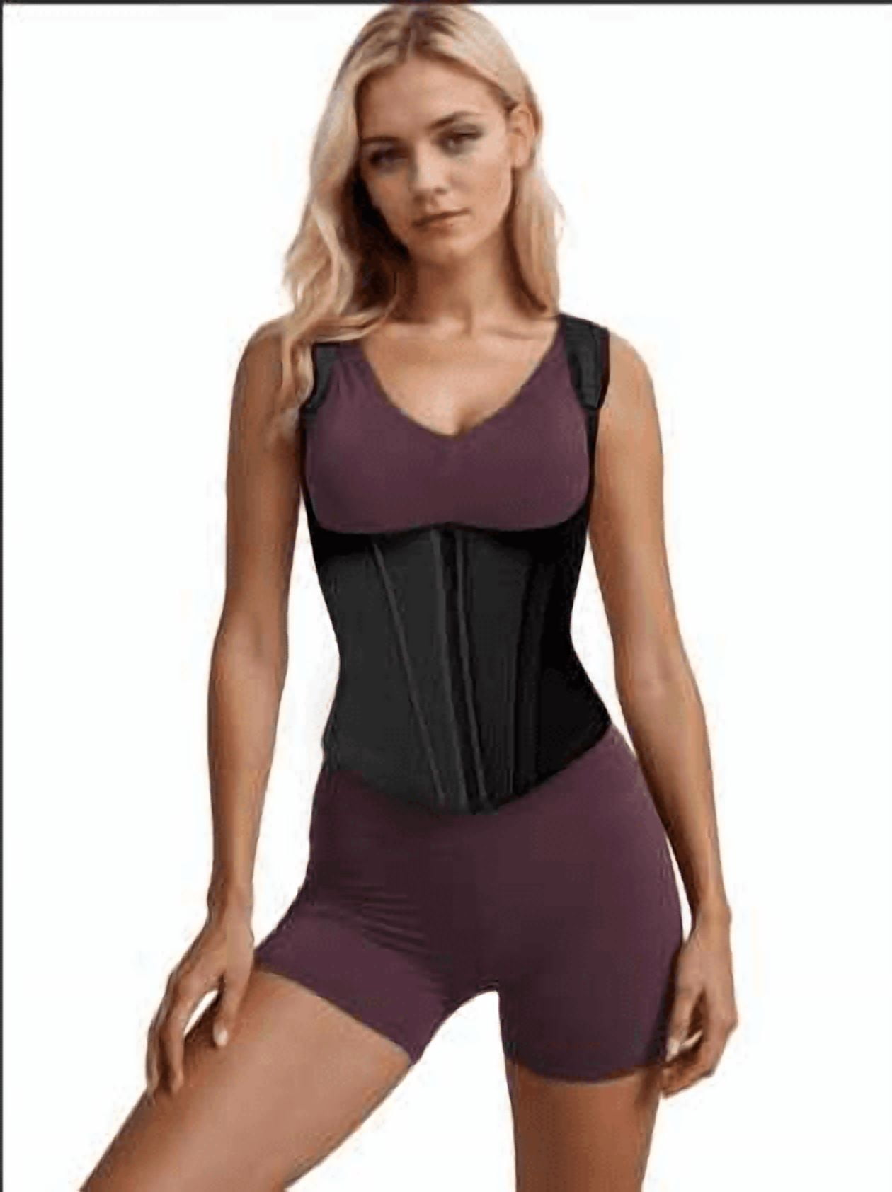 "Latex Waist Trainer for Women - Colombian Faja Girdle Shapewear with ...