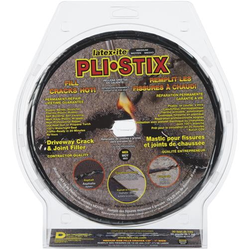 Latex-ite Pli-Stix Asphalt and Concrete Crack Filler 30'PLI-STIX, Each