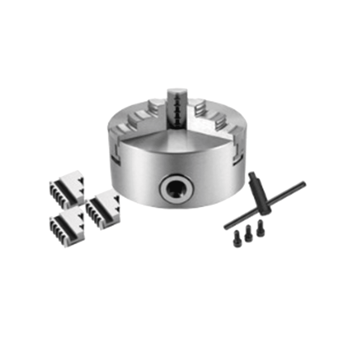 Lathe Chuck K11 3 Jaws Manual SelfCentering Reversible for Grinding
