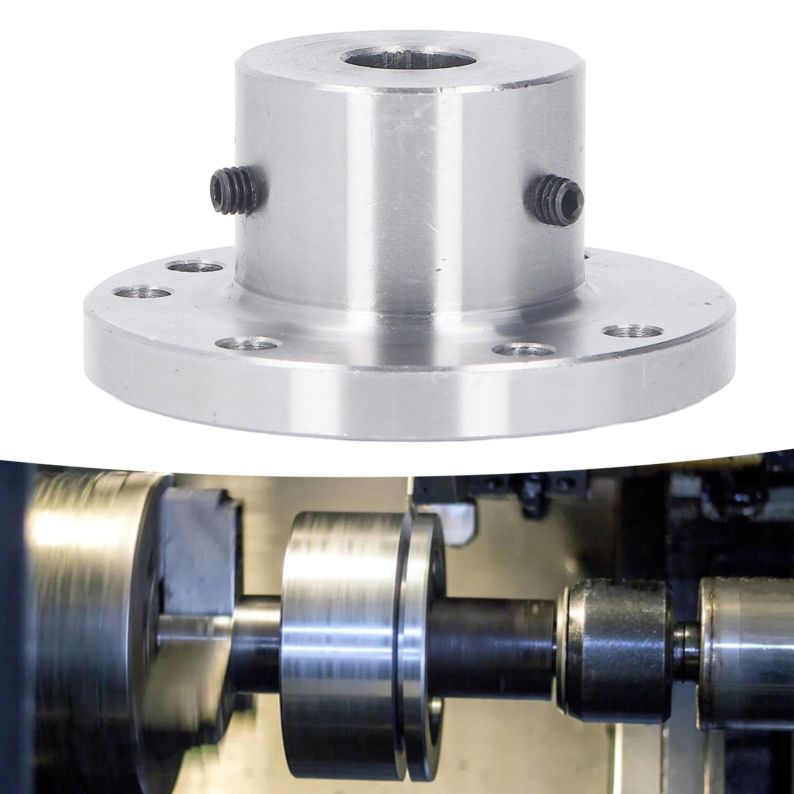 Lathe Faceplate High Manganese Steel Wear 6 Mounting Hole Chuck
