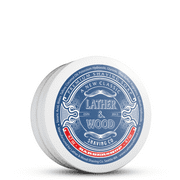 Lather & Wood Shaving Soap - Barbershop - Simply the Best Luxury Shaving Cream - Tallow - Dense Lather with Fantastic Scent for the Worlds Best Wet Shaving Routine. 4.7 oz (Barbershop)