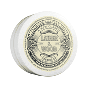 Lather & Wood Shaving Soap for Men - Sandalwood Scent - Tallow - All Skin Types - 4.7oz