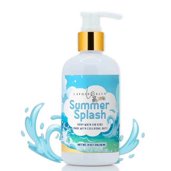 Summer Splash Body Wash for Kids and Toddlers | Gentle Daily Cleanser