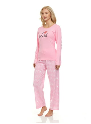 Womens 100 Cotton Pajamas Set