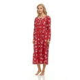 Lati Fashion Women Long Sleeve Nightgown & Sleepshirts, Regular and ...