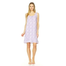 Lati Fashion Women Nightgown Sleepwear Female Sleep Dress Nightshirt Purple XXL Walmart