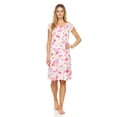 thumbnail image 1 of Lati Fashion Women Nightgowns Short Sleeve Female Nightgowns & Sleepshirts Pink Size Large, 1 of 3