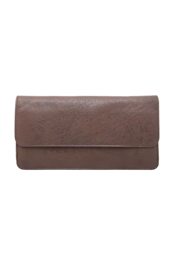 100% Leather Handcrafted Anise Wallet