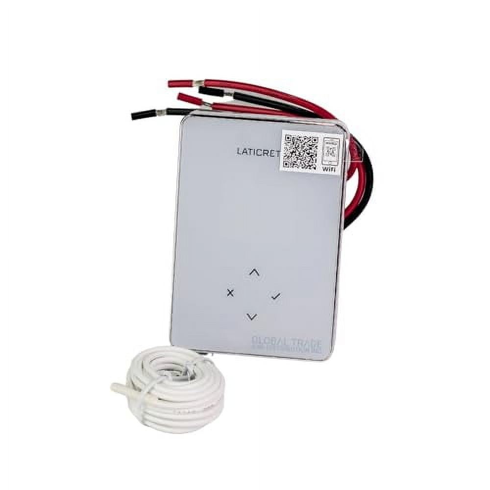 Laticrete 0804-0403-TW STRATA Heat WiFi Touchscreen Programmable Thermostat