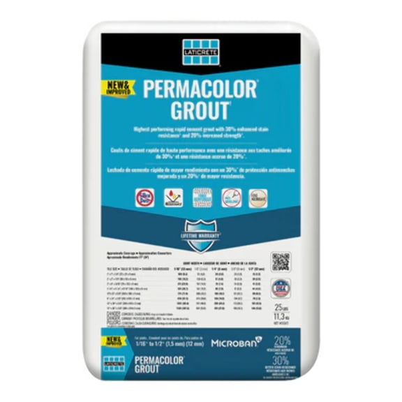 Laticrete PermaColor Grout Walnut 25lb Bag
