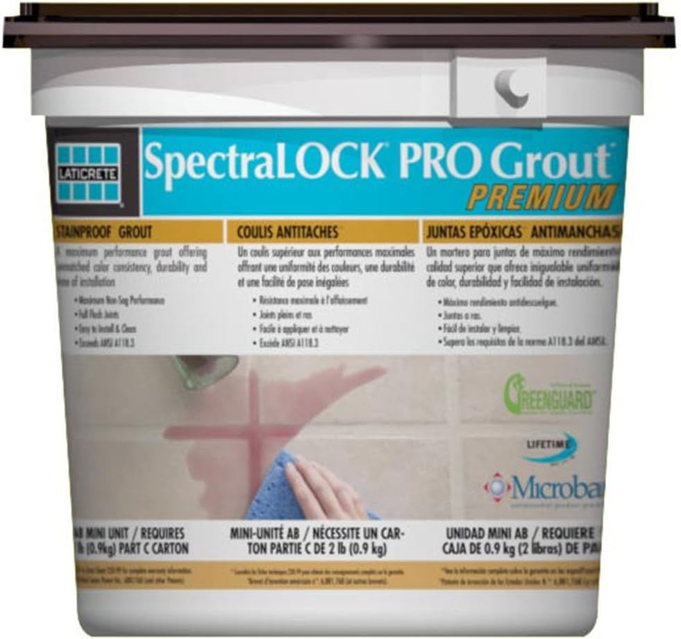 SpectraLOCK Pro Premium Epoxy Grout for Tile and Stone