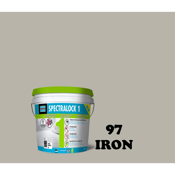 Laticrete Spectralock 1 Pre-Mixed Grout - 1 Gallon - IRON