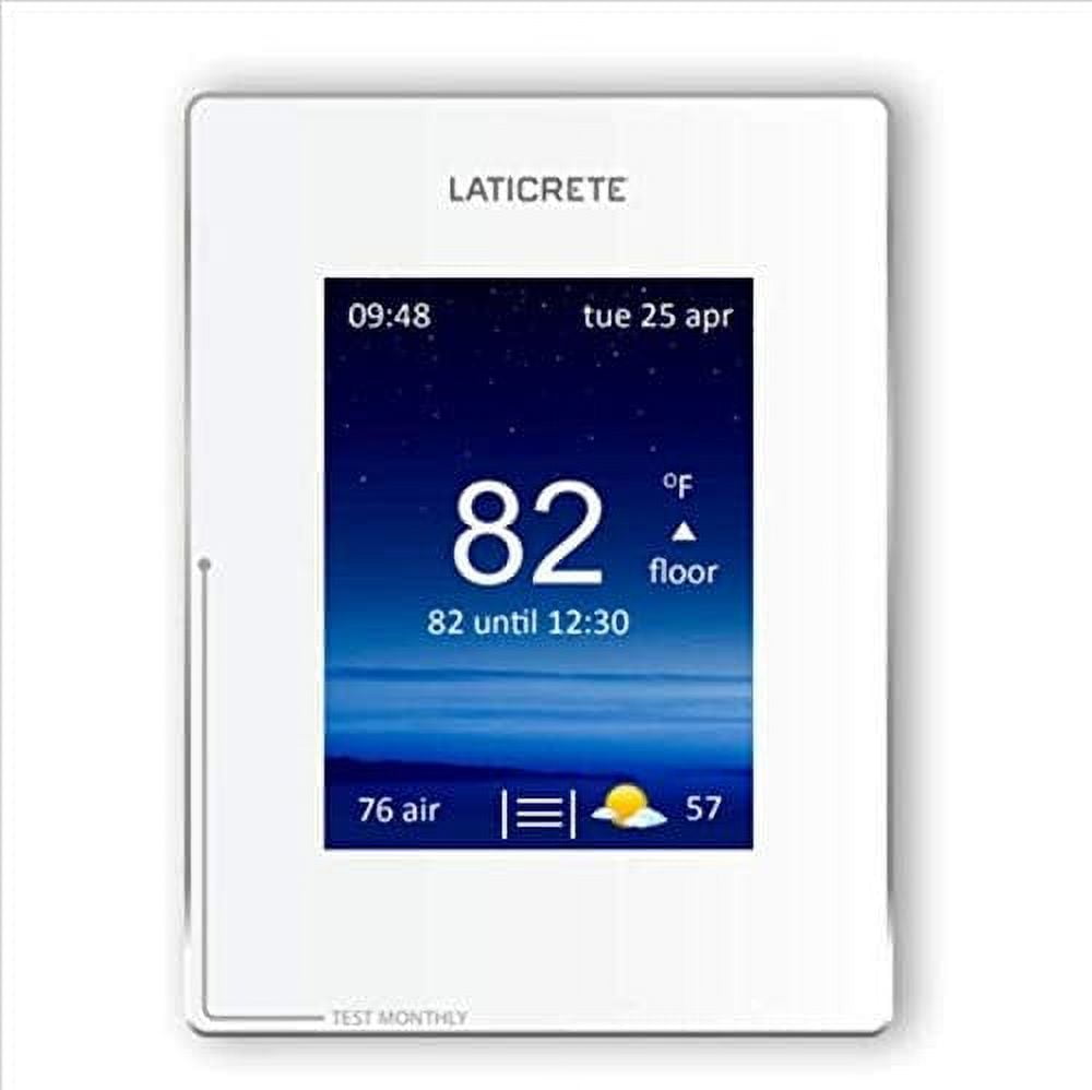 Laticrete Strata Heat Programmable Touchscreen Thermostat for Heated