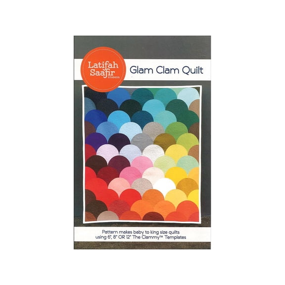 Latifah Saafir Glam Clam Quilt Ptrn