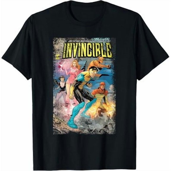 Latimore Invincible Distressed Cover - Teen Team T-Shirt All Size S-5Xl