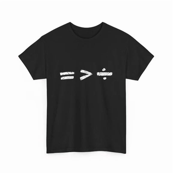 Latimore Math Symbol Shirt, Equality Is Better Than Division Equal Rights T-Shirt All Size S-5Xl