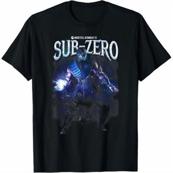 Latimore Mortal Kombat X Sub-Zero T-Shirt All Size S-5Xl