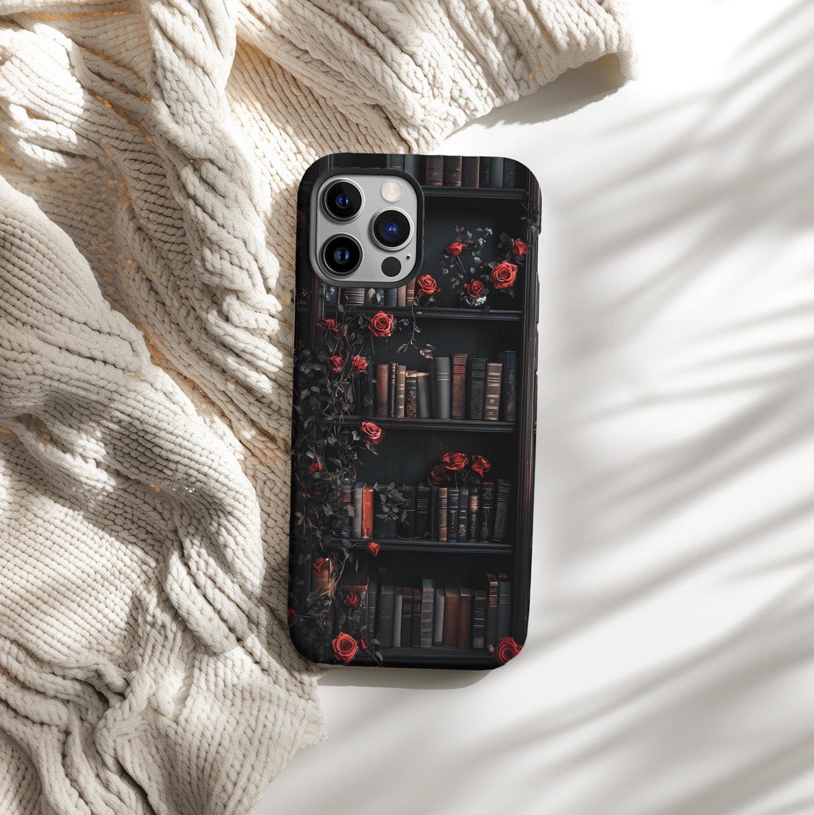 Latimore Protective iPhone Case Dark Academia Gothic Rose Phone Case ...