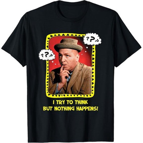 Latimore Tts- The Three Stooges: I Try Think But Nothing Happens! T-Shirt All Size S-5Xl