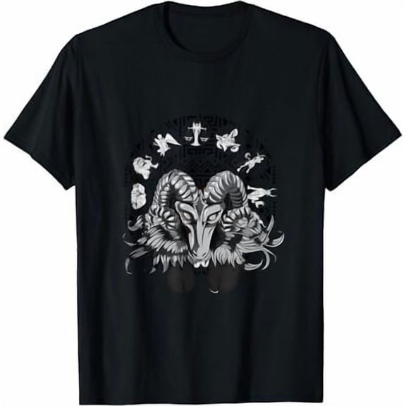Latimore Zodiac Sign Aries March April Birthday T-Shirt All Size S-5Xl