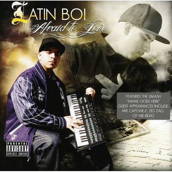 Latin Boi - Afraid to Love - Rap / Hip-Hop - CD