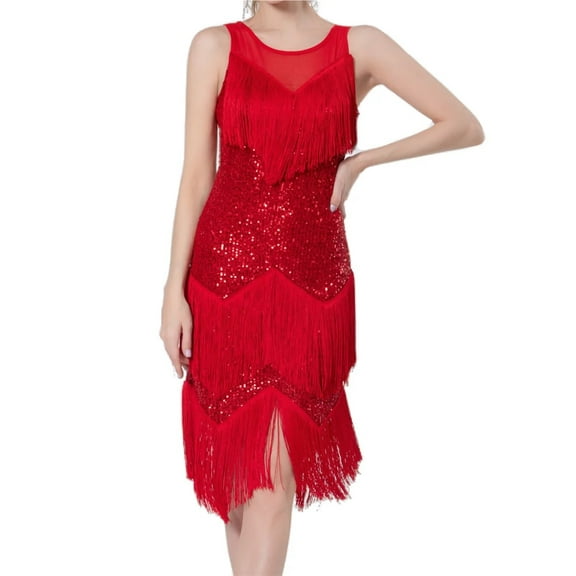 Latin Dance Set Ballroom Women Dance Competition Dress Fringe Latin Dancing Costume Tango Salsa Sparkling