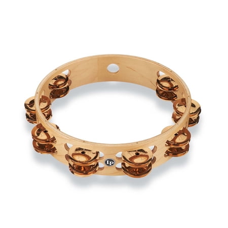Latin Percussion Pro 10" Double Row Tambourine - Bronze - LP380B-BZ