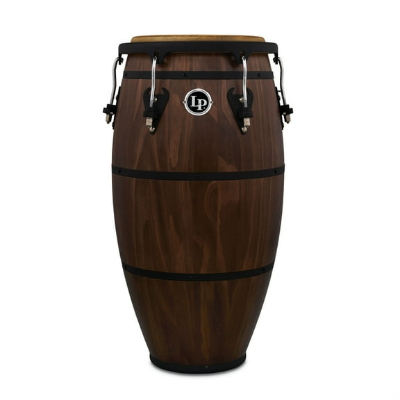Latin Percussion M752S-WB 11.75 in. Pine Matador Whiskey Barrel Conga, Stainless Steel