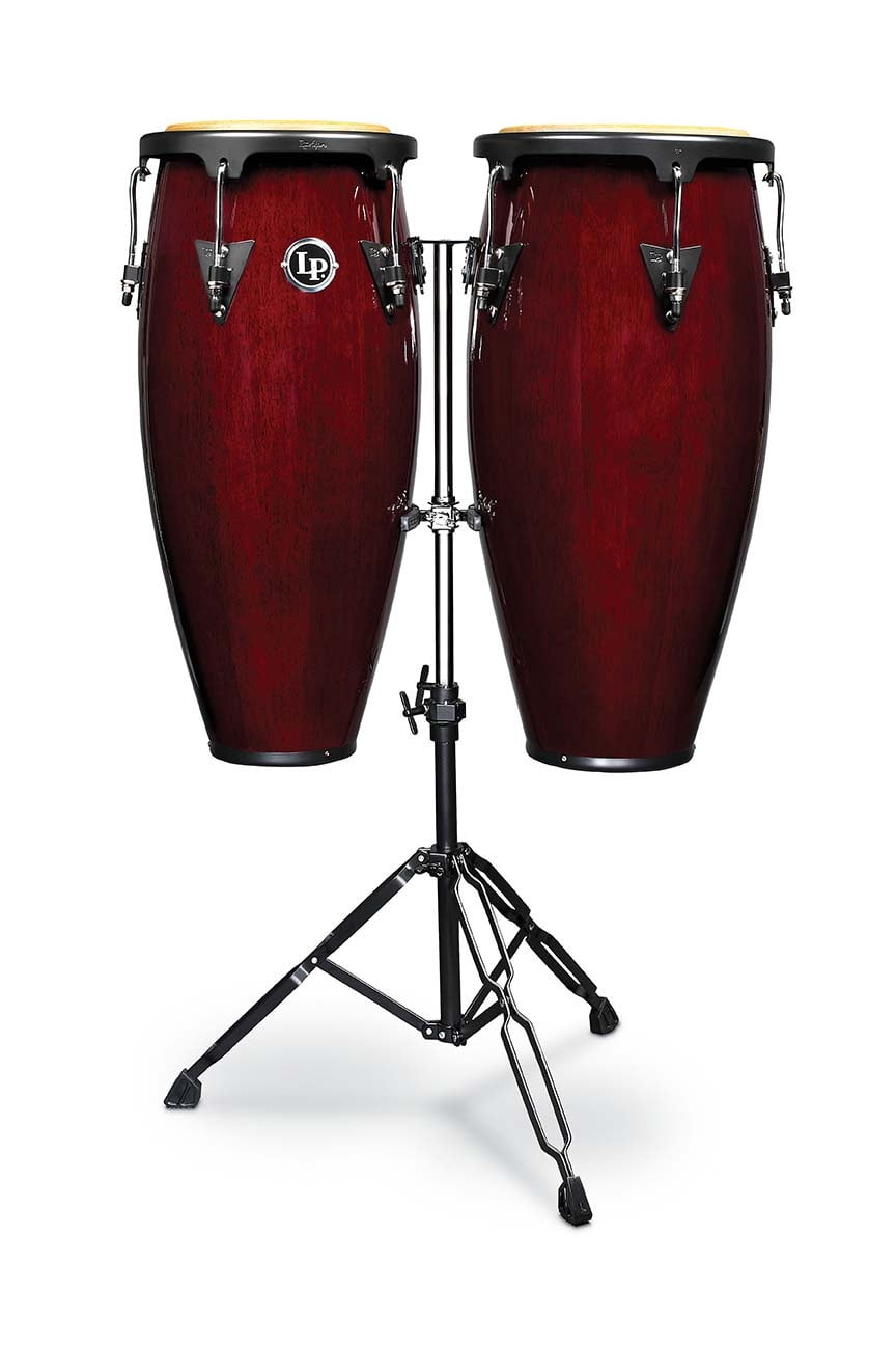LP Aspire Conga Set with Black Hardware Red Wood - Walmart.com