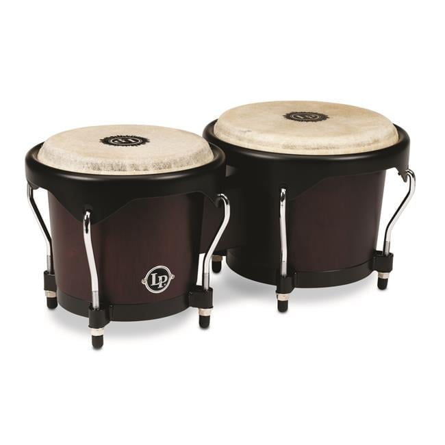 Latin Percussion City Bongos - Dark Wood