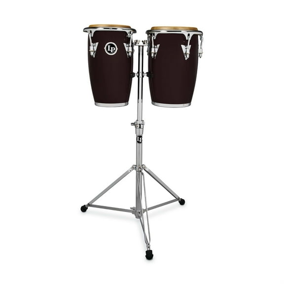 LP Junior Wood Conga Set with Stand- LP-JRX-DW