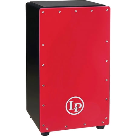 LP Prism Snare Cajon With Pad Red