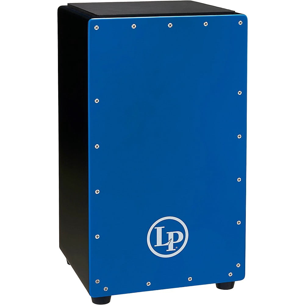 LP Prism Snare Cajon With Pad Blue - Walmart.com