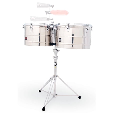 LP 15" & 16" Prestige Thunder Timbales - Stainless Steel - LP1516-S