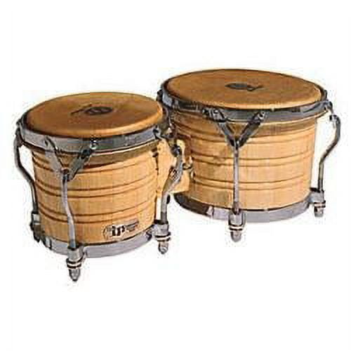 Latin Percussion LP201A3 Generation III Bongos, Natural w/ Traditional