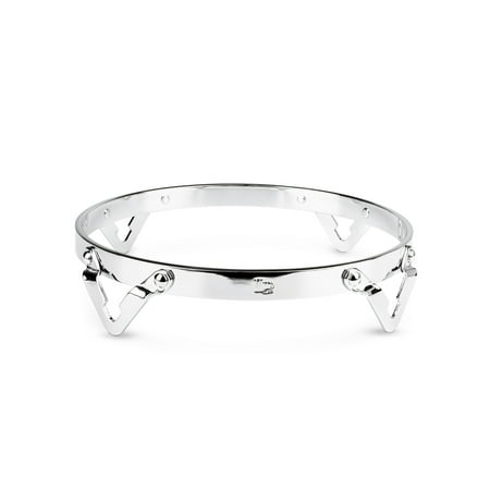 Latin Percussion LP253A-2 Bongo Rim, Large - Chrome Traditional