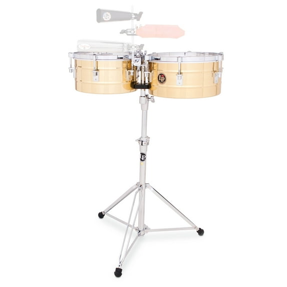 Latin Percussion LP255-B 12" and 13" Tito Puente Timbales - Brass