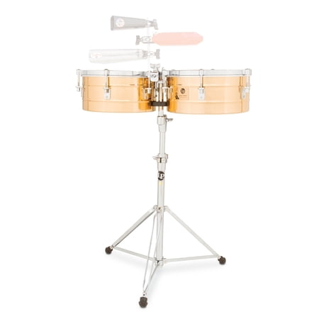 Latin Percussion LP256-BZ Timbale Set - 13" & 14" Bronze Shells