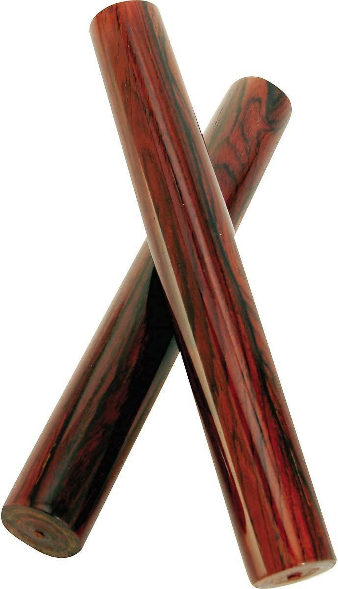 Latin Percussion LP261 Grenadilla Wood Clave, Natural