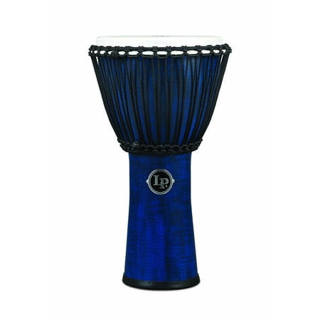 Latin Percussion LP World Beat FX Synthetic Shell 11" x 22" Djembes Blue