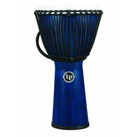Latin Percussion LP World Beat FX Synthetic Shell 12 1/2" x 25" Djembes Blue