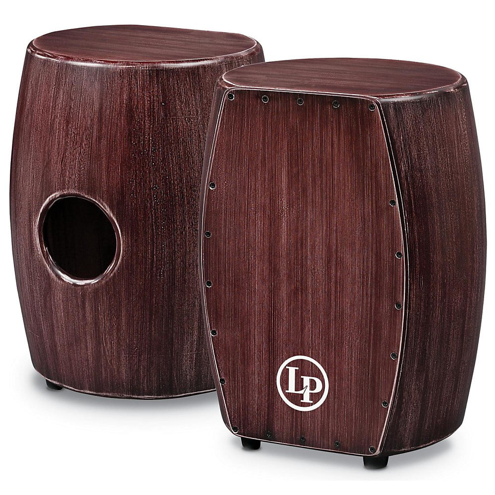 【中古】 Latin Music USA LatinMusicUSA Cajon Pedal Latin Percussion Cajon Sunburst Streak