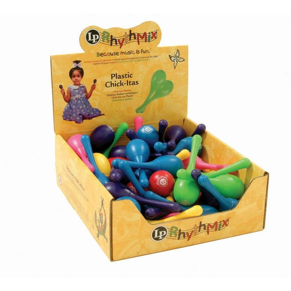 LATIN PERCUSSION LPR PLAS CHICKITA ASST DISP BX LPR011BD36-I