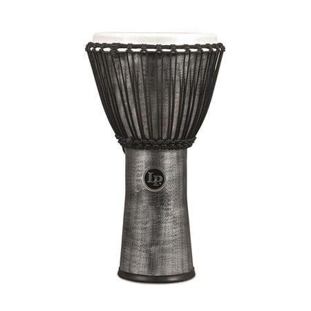 Latin Percussion Rope Djembe 11 in. Synthetic Shell & Head, Gray