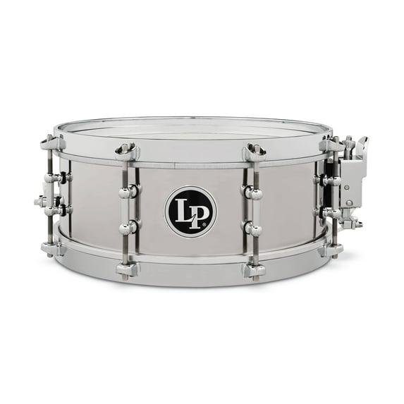 Latin Percussion Stainless Steel Salsa Snare (4.5"x12")