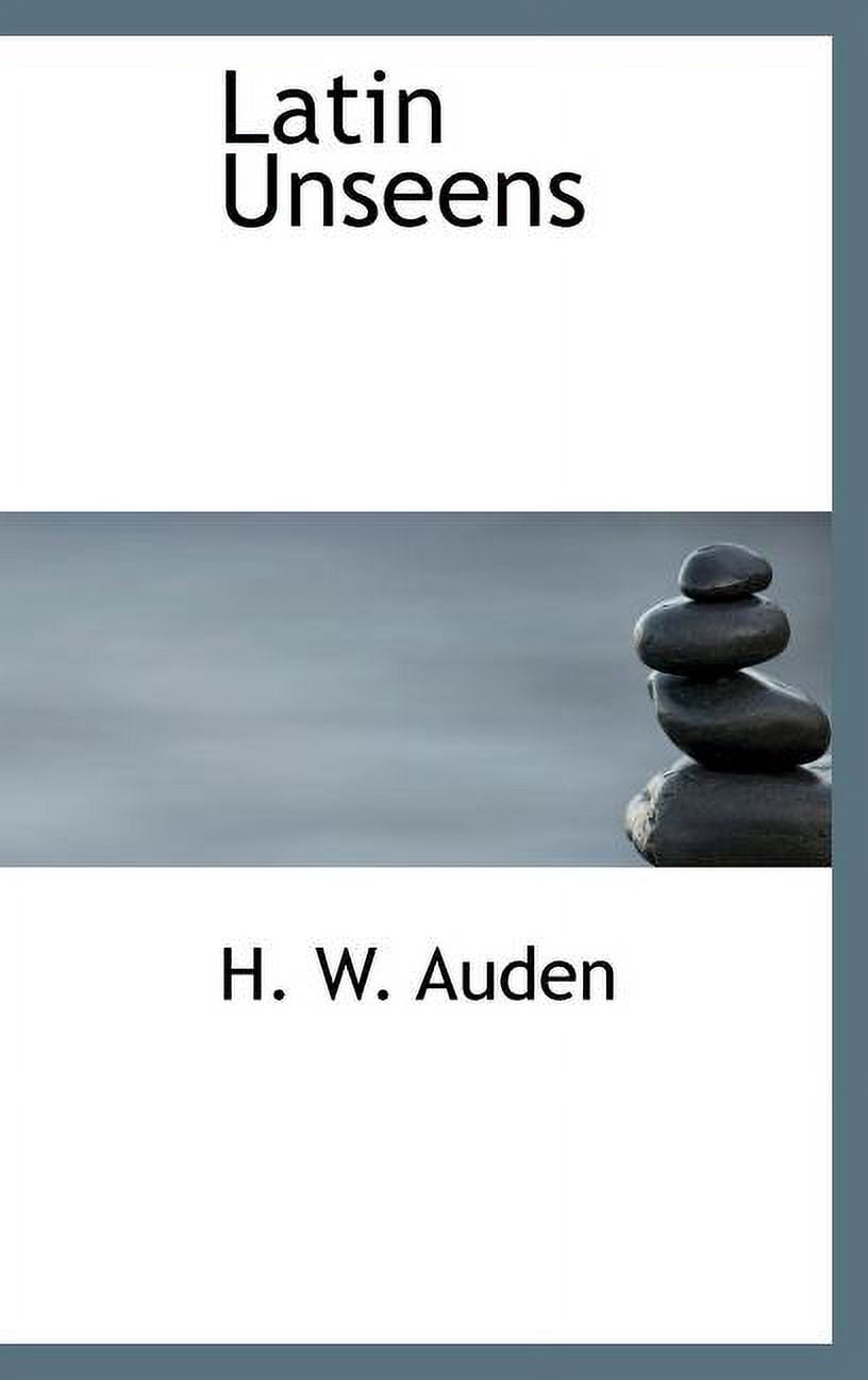 Latin Unseens (Hardcover)