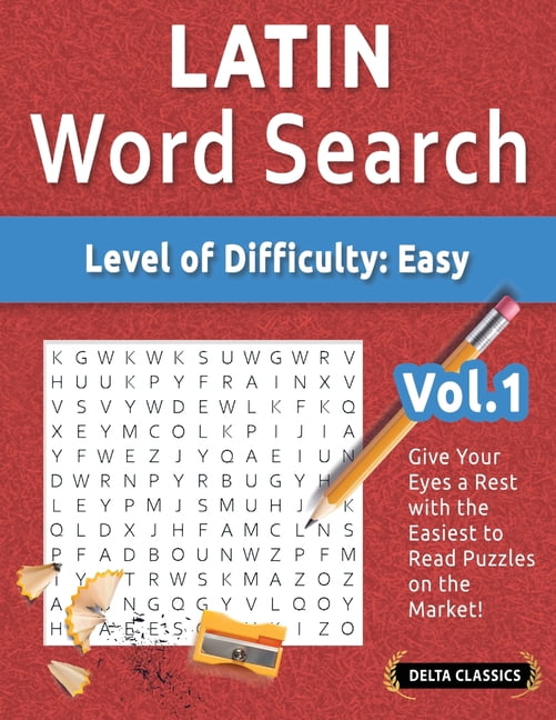 Latin Word Search - Level of Difficulty: Easy - Vol.1 - Delta Classics ...