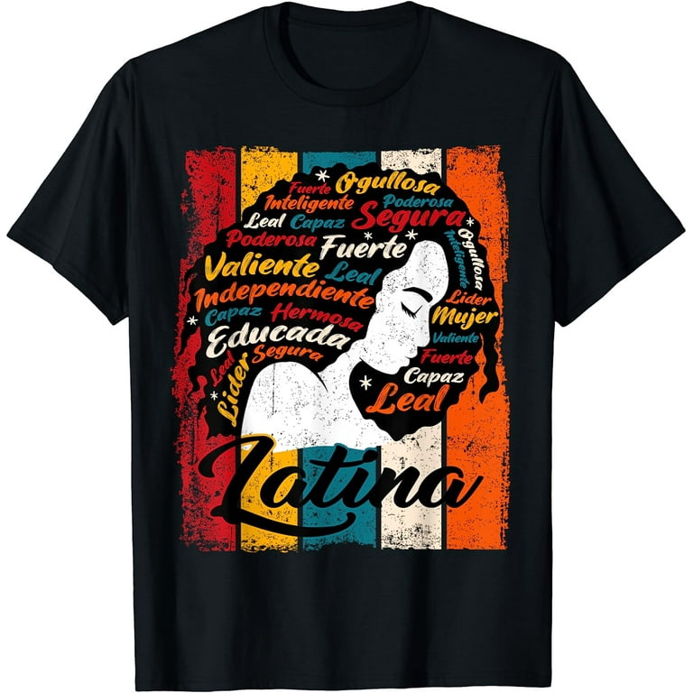 Womens Latina T-Shirt T-Shirt Womens Latina T-Shirt T-Shirt