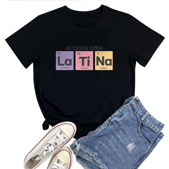 Latina Power T-Shirt for Women – Empowerment Graphic Tee for Strong Latin Women, Feminist Hispanic Heritage Gift