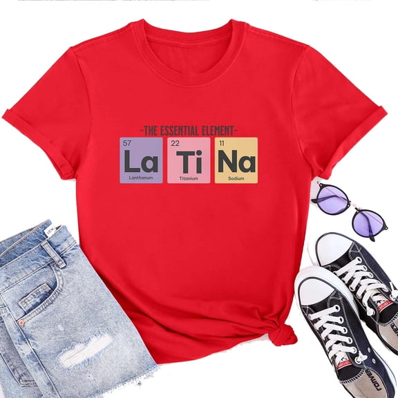 Latina Power T-Shirt for Women – Empowerment Graphic Tee for Strong Latin Women, Feminist Hispanic Heritage Gift